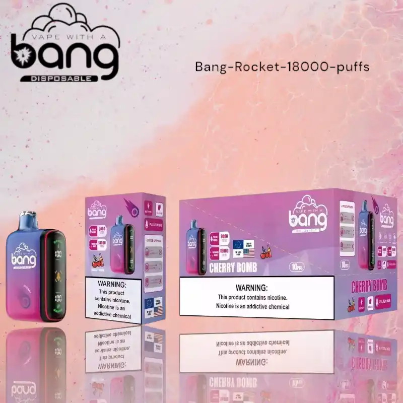 BANG Rocket 18000 Puffs Disposable Vape BANG Rocket 18000 Puffs Disposable Vape