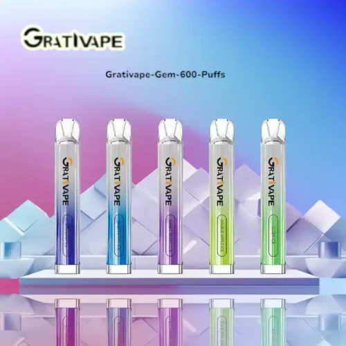Grativape Gem 600 Puffs Disposable Vape
