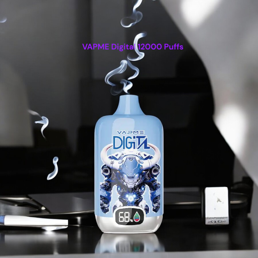 VAPME Digital 12000 Puffs Disposable Vape (2) VAPME Digital 12000 Puffs Disposable Vape
