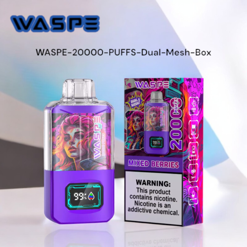 WASPE 20000 Puffs Dual Mesh Box Disposable Vape